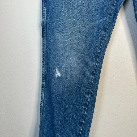 AMO Loverboy Jeans Stargaze Wash Size 29 Straight Leg High Rise Cropped - Picture 6 of 9